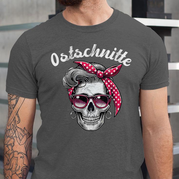 Ostschnitte East Germany DDR Ossi Nostalgia Vintage Retro Unisex Jersey T-Shirt