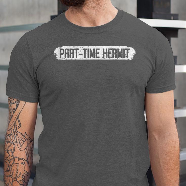 Part Time Hermit Introvert Unisex Jersey T-Shirt Part Time Hermit Introvert Unisex Jersey T-Shirt