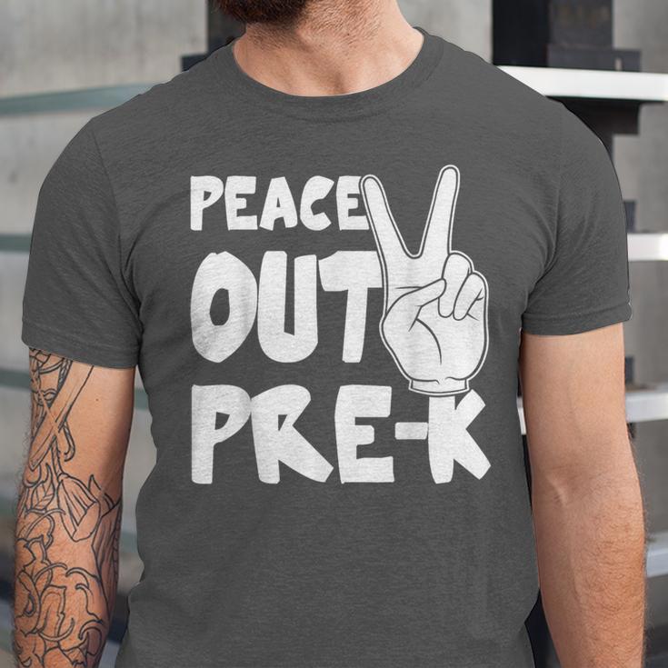 Peace Out Pre-K Great Class Of 2019 Graduation T-Shirt Unisex Jersey T-Shirt