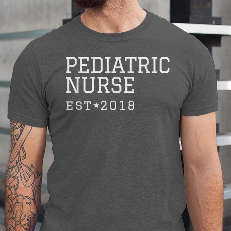 Pediatric Nurse 2018 Graduation RN Nurse Idea Unisex Jersey T-Shirt