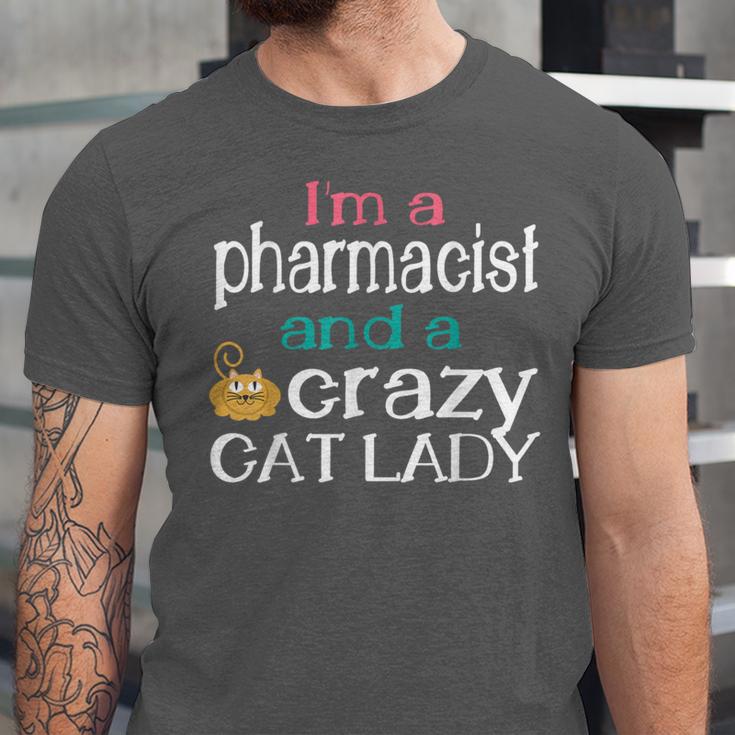 Pharmacist Cat Lady PharmD Women Graduation Unisex Jersey T-Shirt