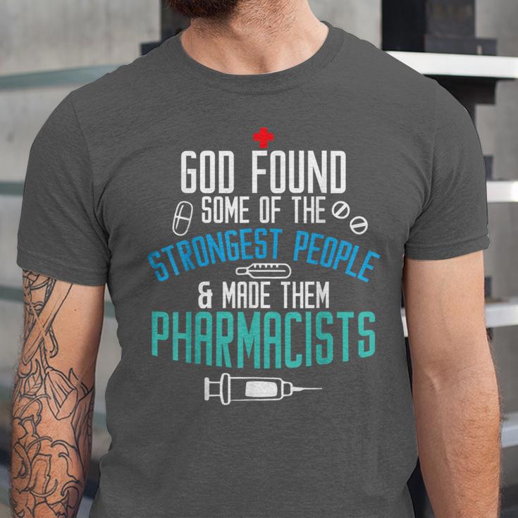 Pharmacist Christian Pharmacy Student PharmD Graduation Unisex Jersey T-Shirt