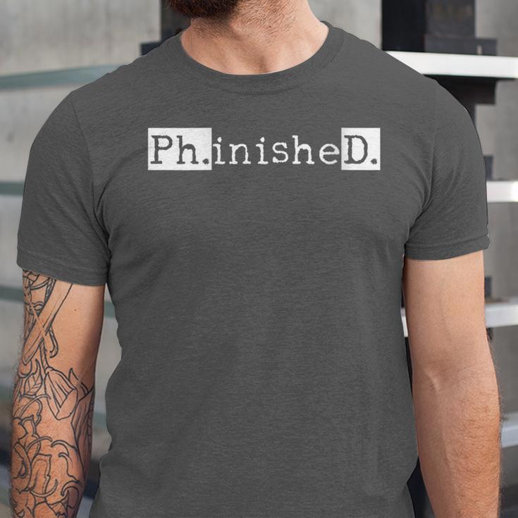 PhD Graduation Doctorate Student Graduate Unisex Jersey T-Shirt