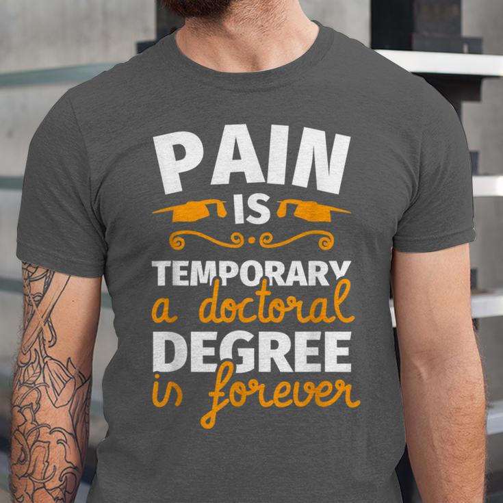 PhD Graduation PhD Graduate For Doctoral Grad Unisex Jersey T-Shirt