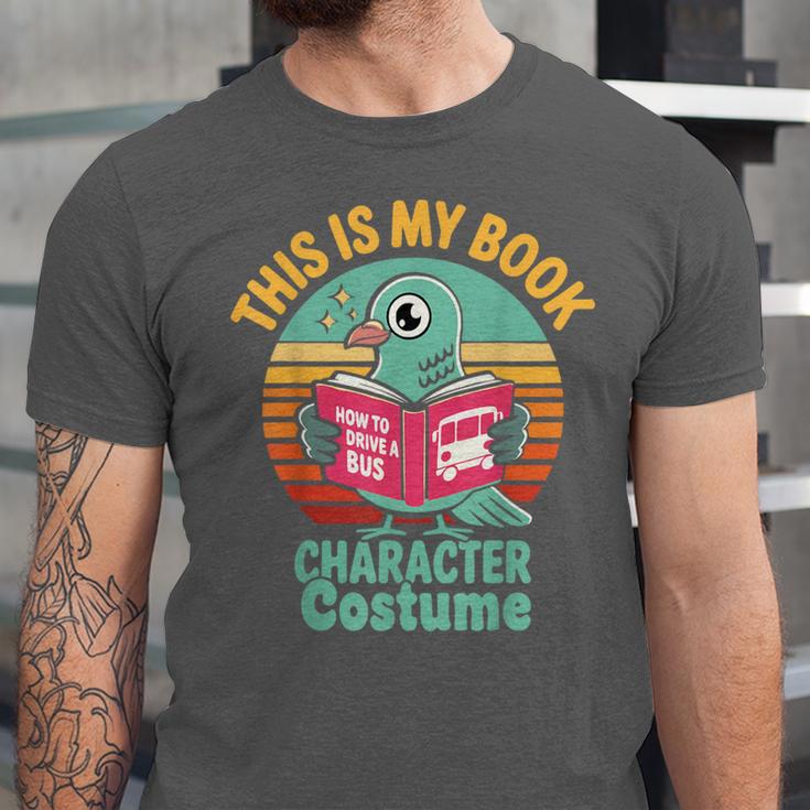 Pigeon Book Character Costume For Reading Day Unisex Jersey T-Shirt