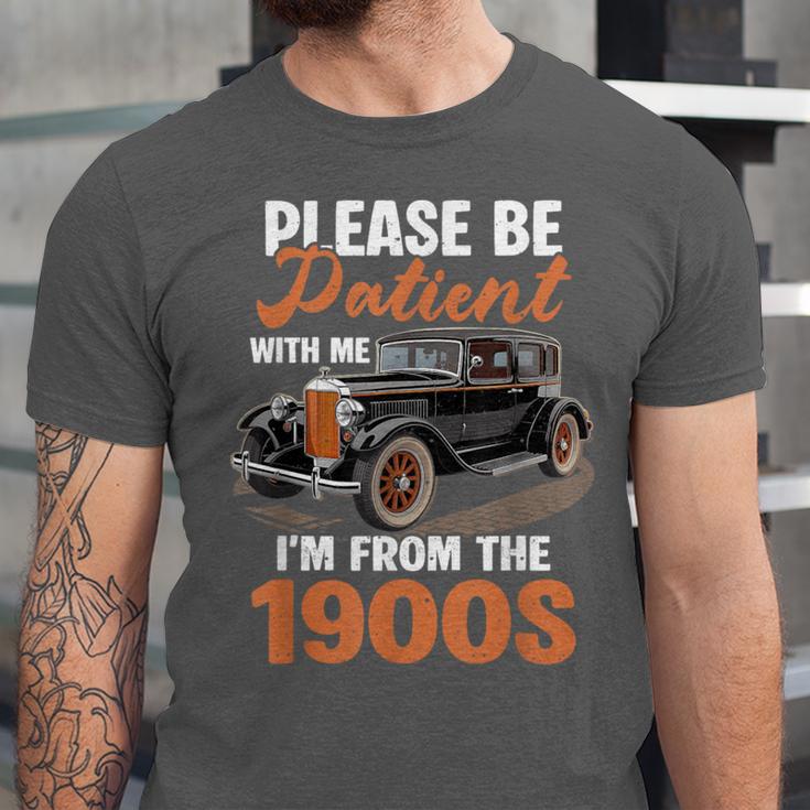 Please BePatient With-Me I'm From The 1900s Vintage Car Unisex Jersey T-Shirt Please BePatient With-Me I'm From The 1900s Vintage Car Unisex Jersey T-Shirt