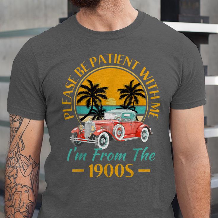Please Be Patient With Me I'm From The 1900s Classic Car Unisex Jersey T-Shirt Please Be Patient With Me I'm From The 1900s Classic Car Unisex Jersey T-Shirt