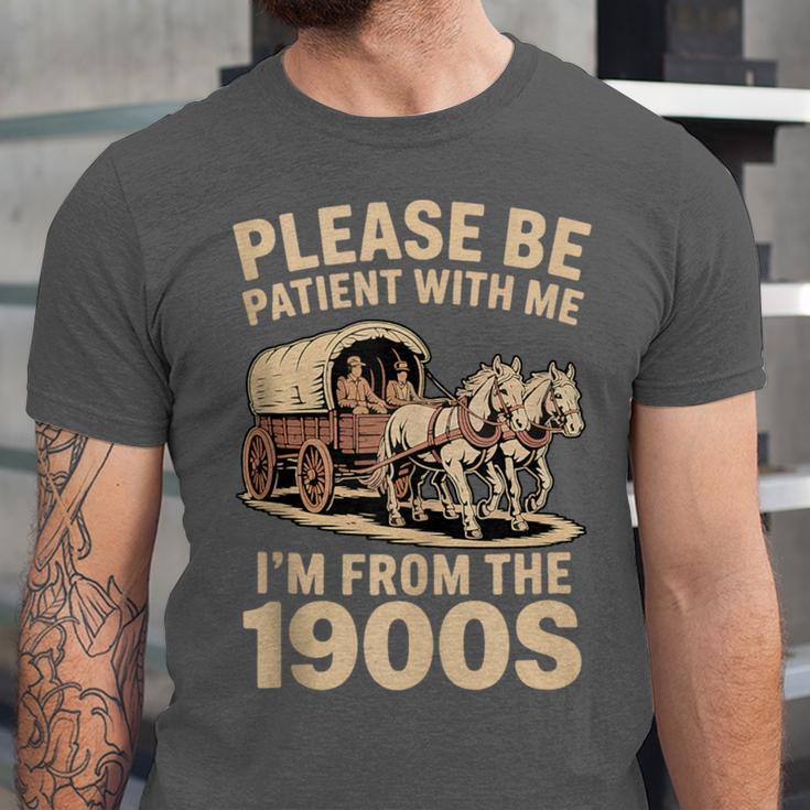 Please Be Patient With My I'm From The 1900s Classic Unisex Jersey T-Shirt Please Be Patient With My I'm From The 1900s Classic Unisex Jersey T-Shirt