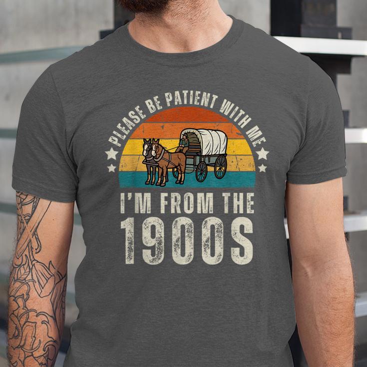 Please Be Patient With Me I'm From The 1900s Father's Day Unisex Jersey T-Shirt