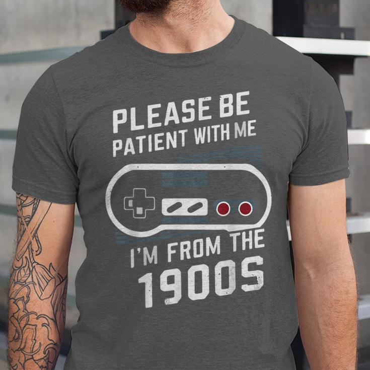 Please Be Patient I'm From The 1900s Father's Day Unisex Jersey T-Shirt