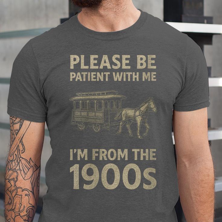 Please Be Patient With Me I'm From The 1900s Horse Carriage Unisex Jersey T-Shirt