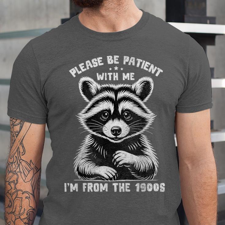 Please Be Patient I'm From The 1900s Old People Retro Unisex Jersey T-Shirt Please Be Patient I'm From The 1900s Old People Retro Unisex Jersey T-Shirt