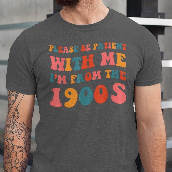 Please Be Patient With Me I'm From The 1900s Trendy Boho Unisex Jersey T-Shirt Please Be Patient With Me I'm From The 1900s Trendy Boho Unisex Jersey T-Shirt