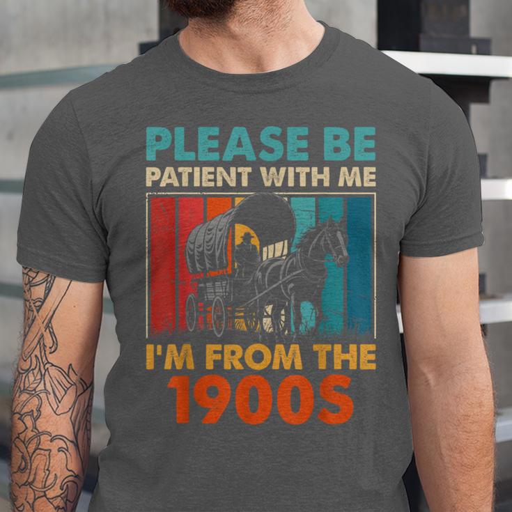 Please Be Patient With Me I'm From The 1900s Vintage Dad Unisex Jersey T-Shirt Please Be Patient With Me I'm From The 1900s Vintage Dad Unisex Jersey T-Shirt