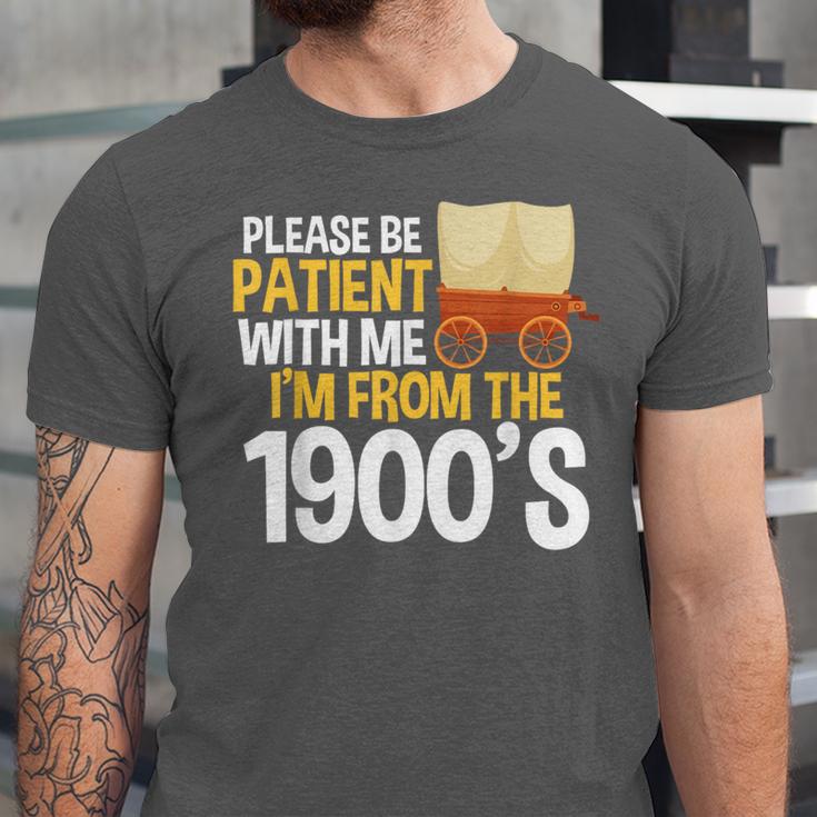 Please Be Patient With Me I'm From The 1900s Vintage Oregon Unisex Jersey T-Shirt Please Be Patient With Me I'm From The 1900s Vintage Oregon Unisex Jersey T-Shirt