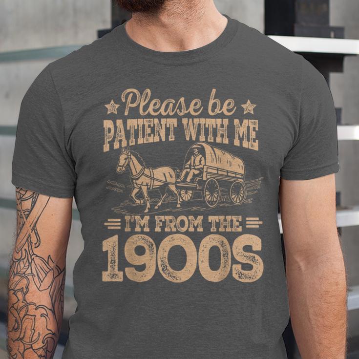 Please Be Patient I'm From The 1900s Vintage Tee Unisex Jersey T-Shirt Please Be Patient I'm From The 1900s Vintage Tee Unisex Jersey T-Shirt
