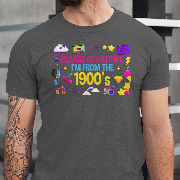 Please Patient Please Patience I'm From The 1900s Boomers Unisex Jersey T-Shirt Please Patient Please Patience I'm From The 1900s Boomers Unisex Jersey T-Shirt