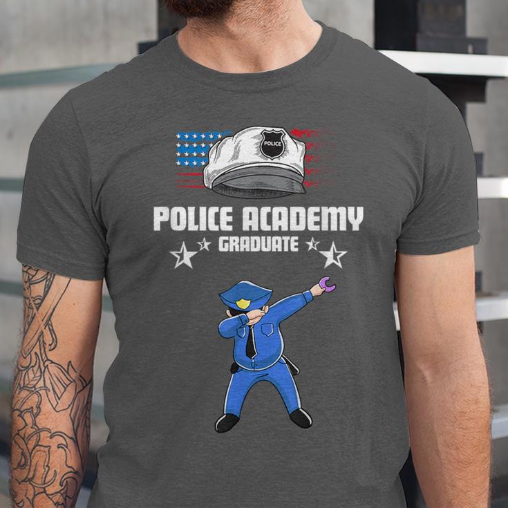 Police Academy Graduate Shirt Police Academy Graduation Gift Unisex Jersey T-Shirt