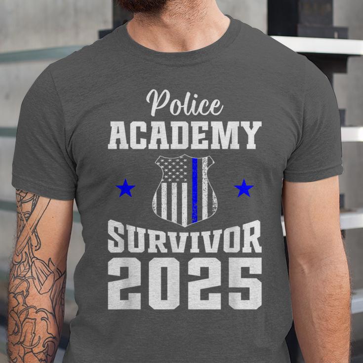 Police Academy Survivor 2025 Graduation Police School Unisex Jersey T-Shirt