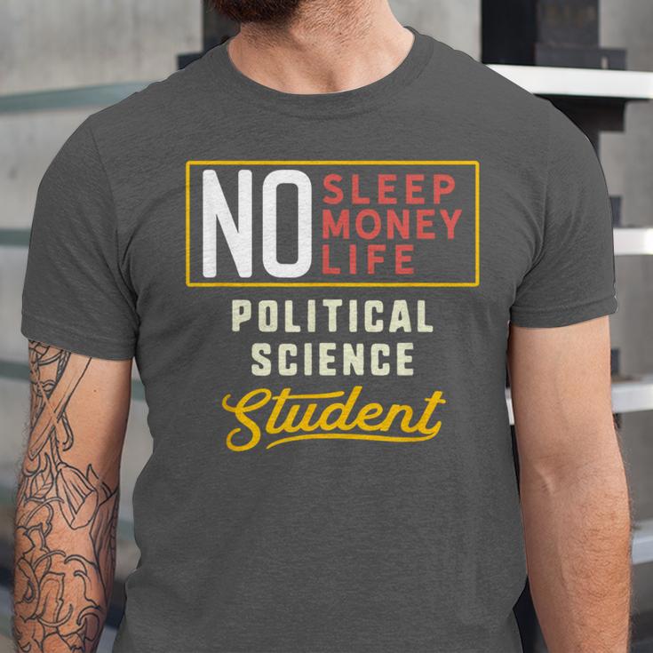 Political Science Major Student Shirt Graduation Unisex Jersey T-Shirt