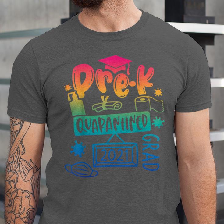 Pre-K Prek3 Prek4 Graduate Quarantine Preschool Graduation Unisex Jersey T-Shirt