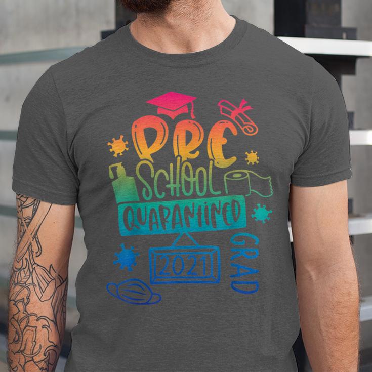 Preschool 2021 Graduate Prek Quarantine Preschool Graduation Unisex Jersey T-Shirt