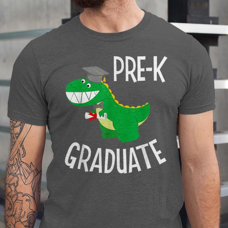 Preschool Graduation Preschooler Dinosaur Pre-K Dino Kids Unisex Jersey T-Shirt