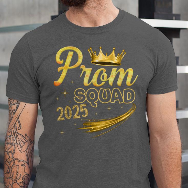 Prom Squad Graduation Class Of 2025 Party Unisex Jersey T-Shirt