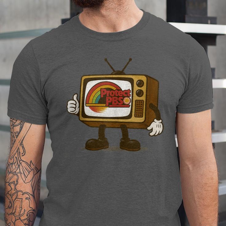 Protect PBS 80s Nostalgia Television Shirt Unisex Jersey T-Shirt Protect PBS 80s Nostalgia Television Shirt Unisex Jersey T-Shirt