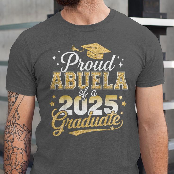 Proud Abuela Of a Class Of 2025 Graduate Senior Graduation Unisex Jersey T-Shirt