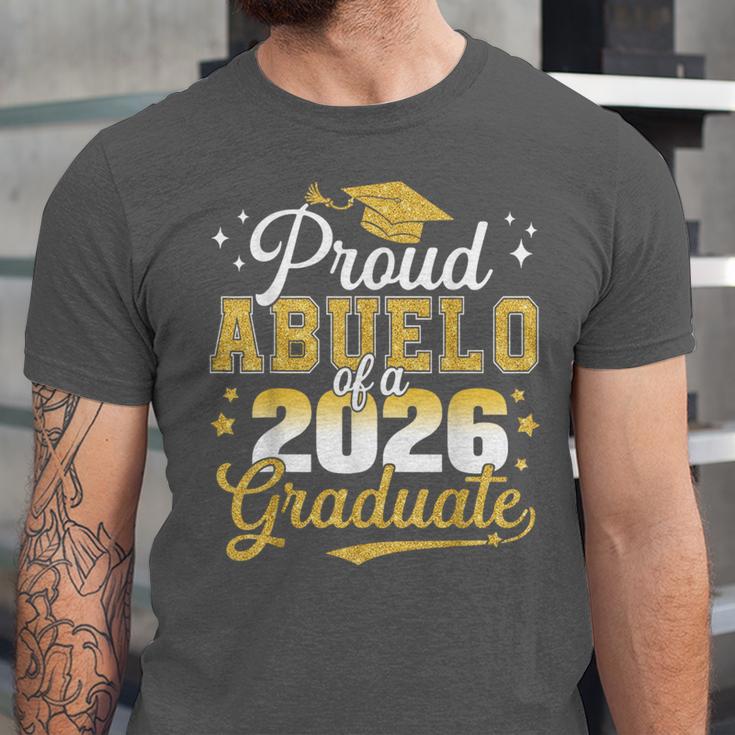 Proud Abuelo Of a Class Of 2026 Graduate Senior Graduation Unisex Jersey T-Shirt