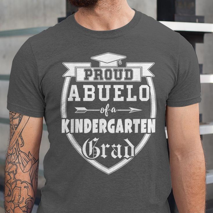 Proud Abuelo Of a Kindergarten Grad Grandpa Graduation Shirt Unisex Jersey T-Shirt