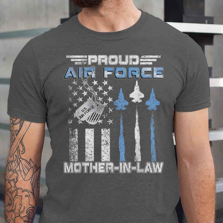 Proud Air Force Mother-In-Law US Air Force Graduation Unisex Jersey T-Shirt