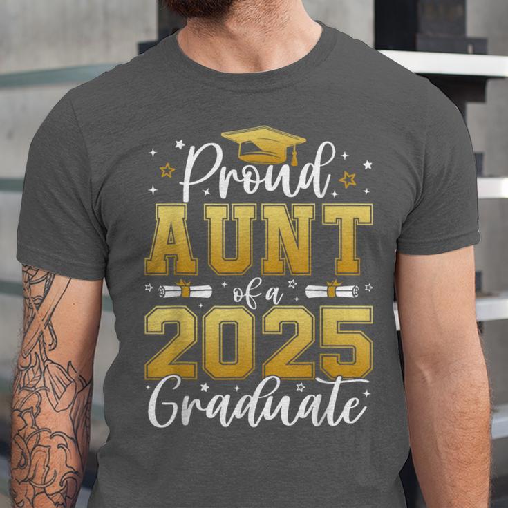 Proud Aunt Of a 2025 Graduate Class Of 2025 Graduation Women Unisex Jersey T-Shirt