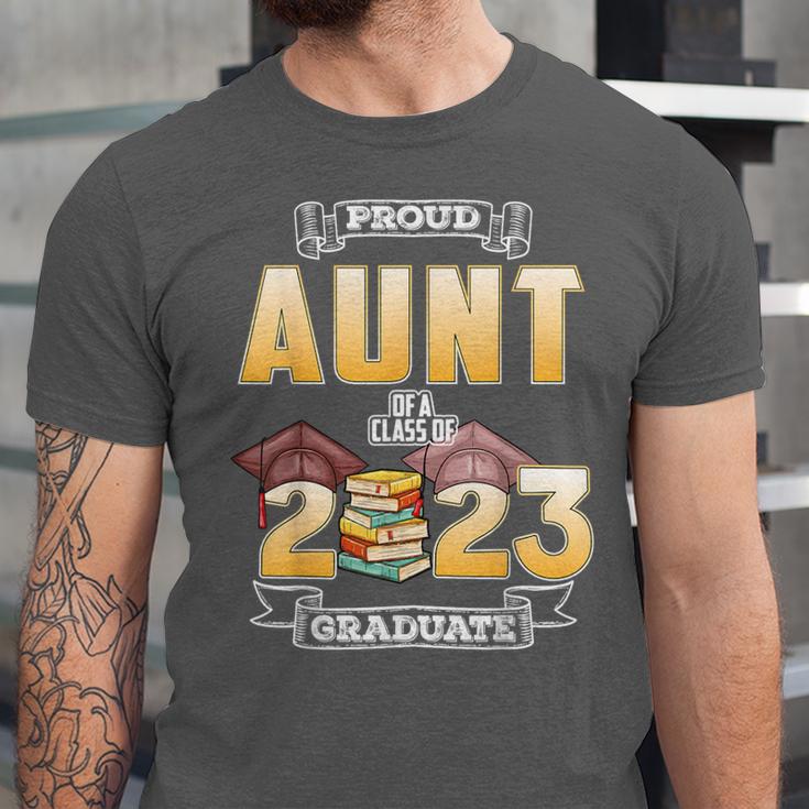 Proud Aunt Of A Class Of 2023 Graduate Graduation Women Unisex Jersey T-Shirt