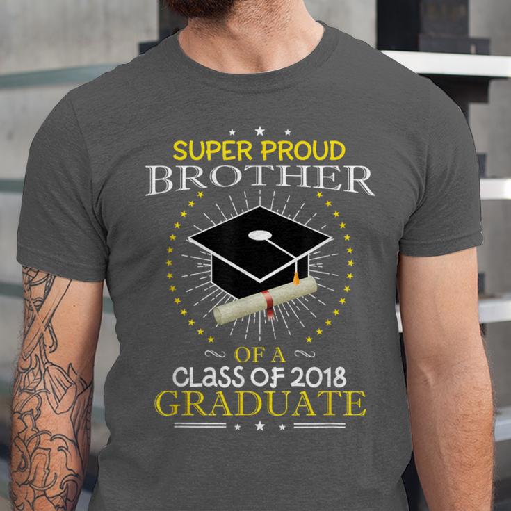 Proud Brother The Class Of 2018 Graduate GraduationShirt Unisex Jersey T-Shirt