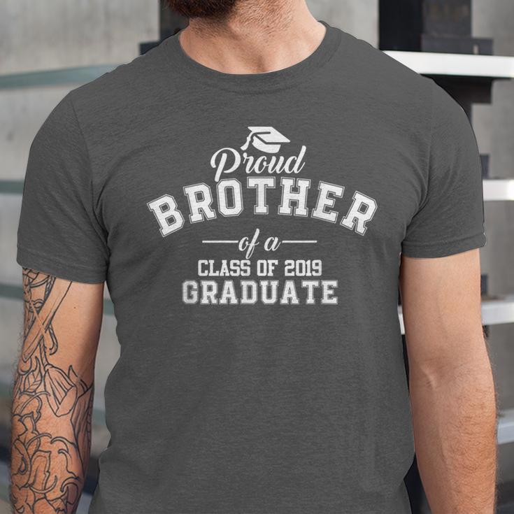 Proud Brother Of A Class Of 2019 Graduate GraduationShirt Unisex Jersey T-Shirt
