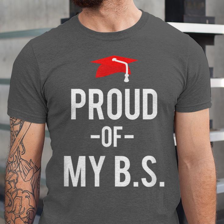 Proud Of My BS Graduation Bachelor's Degree T-Shirt Unisex Jersey T-Shirt