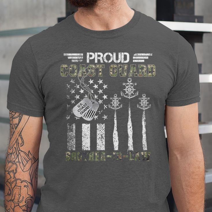 Proud Coast Guard Brother-In-Law US Coast Guard Graduation Unisex Jersey T-Shirt