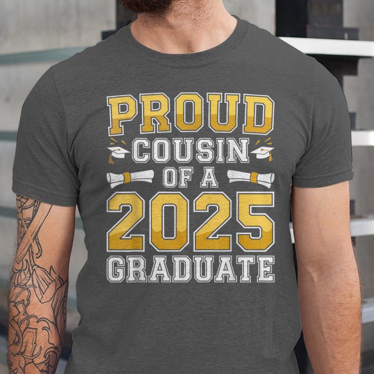 Proud Cousin Of A 2025 Graduate Shirt Class 2025 Graduation Unisex Jersey T-Shirt