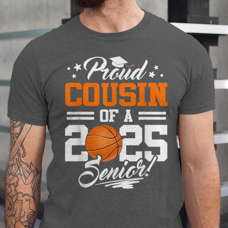 Proud Cousin Of A 2025 Senior Basketball Graduation Unisex Jersey T-Shirt