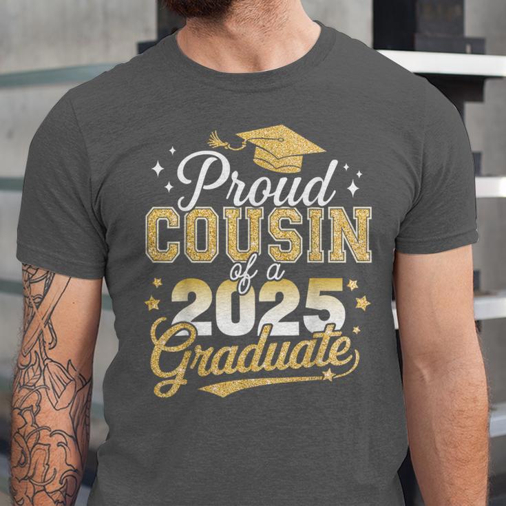 Proud Cousin Of a Class Of 2025 Graduate Senior Graduation Unisex Jersey T-Shirt