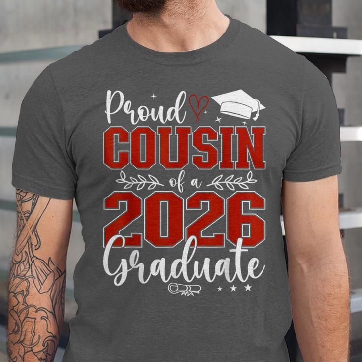 Proud Cousin Of a Class Of 2026 Graduate Senior Graduation Unisex Jersey T-Shirt