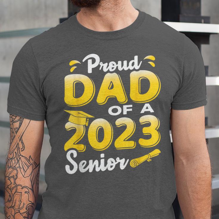 Proud Dad Of A 2023 Senior Graduation Unisex Jersey T-Shirt