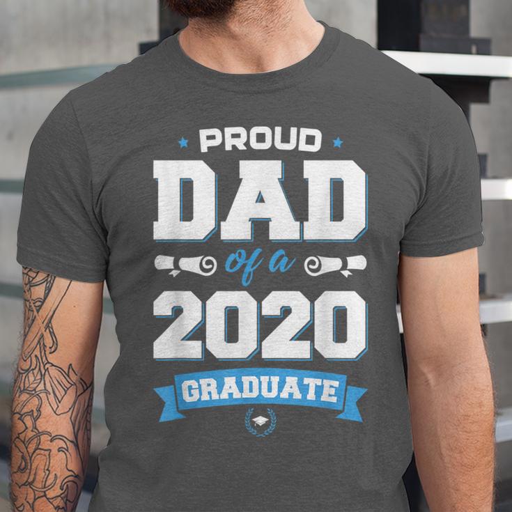 Proud Dad Of A Class Of 2020 Graduate TShirt Graduation Unisex Jersey T-Shirt