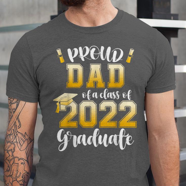 Proud Dad Of a Class Of 2022 Graduate Graduation 2022 Women Unisex Jersey T-Shirt