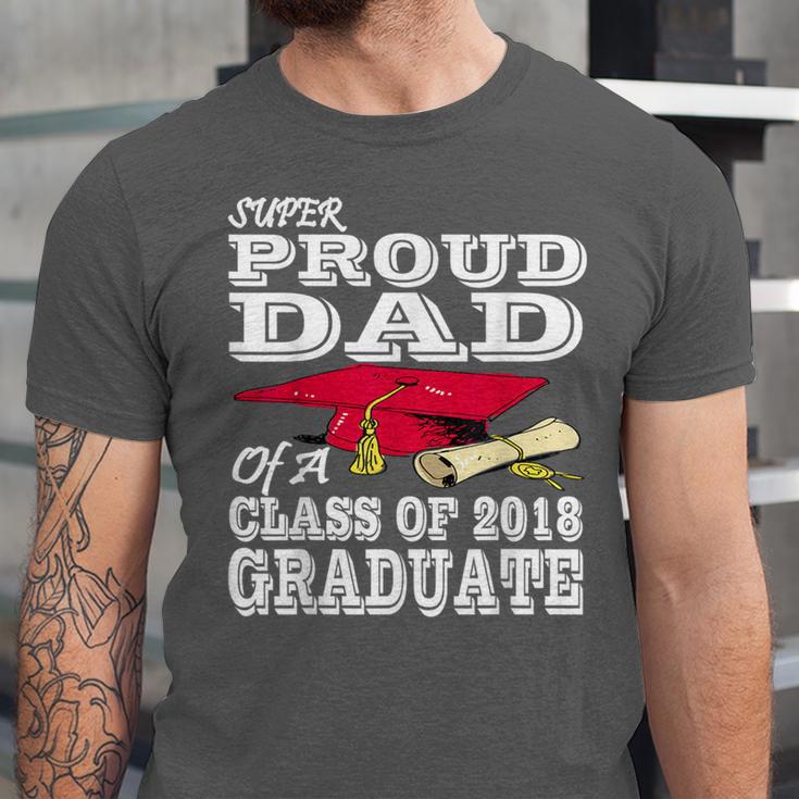 Proud Dad Graduation Shirt 2018 Graduate Tee Unisex Jersey T-Shirt