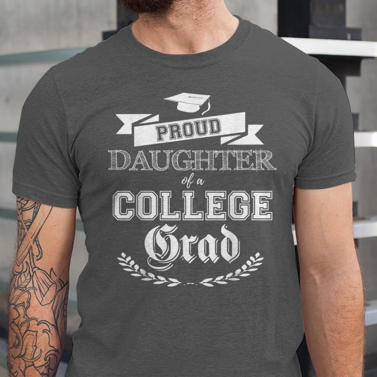 Proud Daughter Of College Grad 2019 Family Graduation Shirt Unisex Jersey T-Shirt
