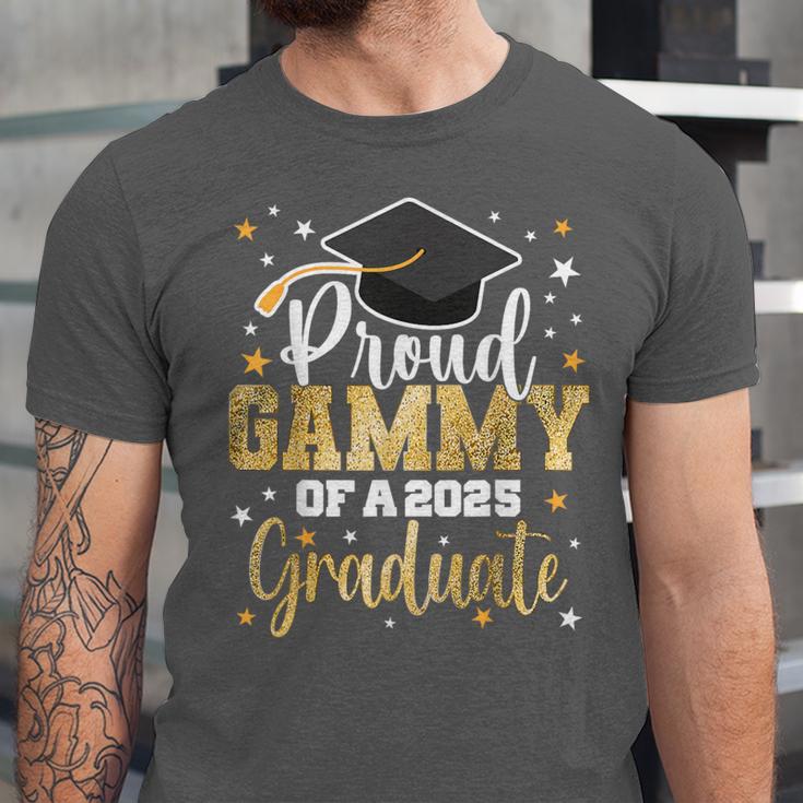 Proud Gammy Of A Class Of 2025 Graduate Senior Graduation Unisex Jersey T-Shirt
