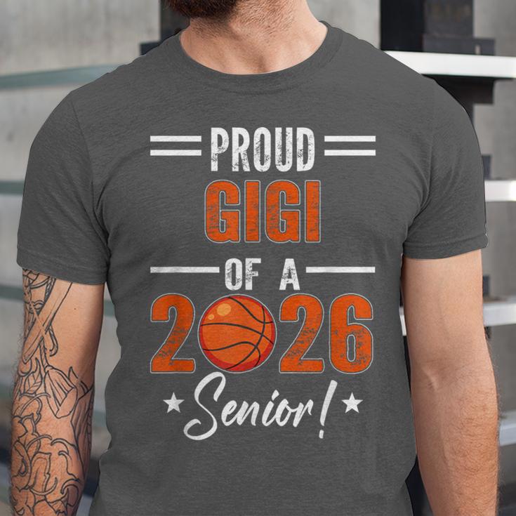 Proud GIGI Of 2026 Senior Basketball Student Graduation Unisex Jersey T-Shirt